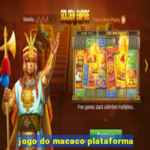 jogo do macaco plataforma